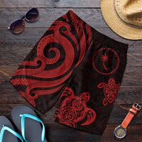 Chuuk Men's Short - Red Tentacle Turtle - Polynesian Pride