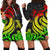 Chuuk Women Hoodie Dress - Regaae Tentacle Turtle Reggae - Polynesian Pride
