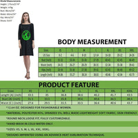 Cook Islands in My Heart - Rhea Loose Round Neck Dress - Polynesian Pride