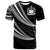 Samoa Custom T Shirt Wave Pattern Alternating White Color Unisex White - Polynesian Pride