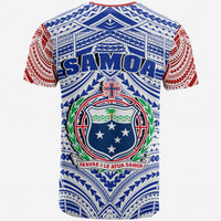 Samoa Full Polynesian T Shirt - Polynesian Pride