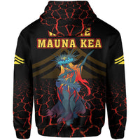 Hawaii We Are Mauna Kea Pele Zip Hoodie - Polynesian Pride
