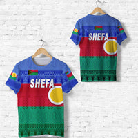 Shefa Province T Shirt Vanuatuan Pattern Traditional Style LT8 Unisex Blue - Polynesian Pride