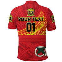Custom Vanuatu Sia Raga Football Club Polo Shirt Original Style LT8 - Polynesian Pride