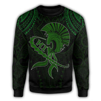 Hawaii Warrior Kanaka Polynesian Sweatshirt - Rob Style - AH - Polynesian Pride