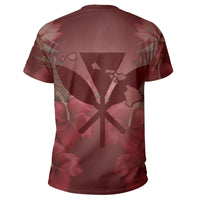 Custom Hawaii Love Valentines Day Turtle Polynesian T Shirt Bray Style - Polynesian Pride