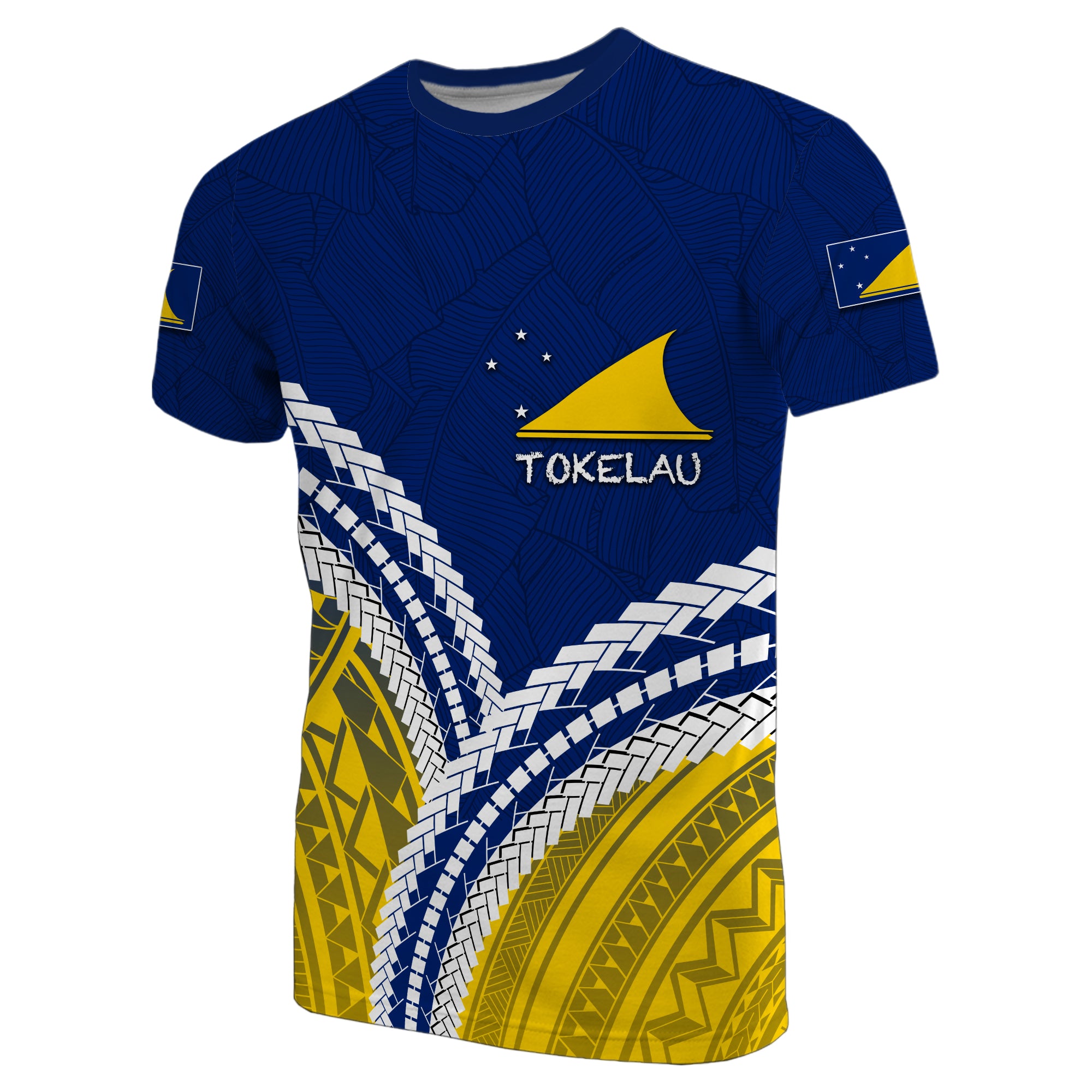 Custom Tokelau T Shirt LT6 Unisex Blue - Polynesian Pride
