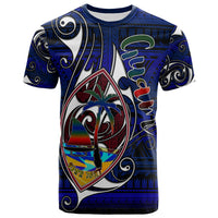 Guam T Shirt Custom Guam Independence Day With Hook Polynesian Patterns LT10 - Polynesian Pride