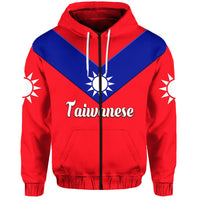 Taiwanese Hoodie Taiwan Unique Style LT8 Zip Hoodie - Polynesian Pride