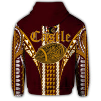 Hawaii Hoodie Castle High Football Jersey Hoodie - Polynesian Pride