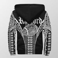 Hawaii - Radford High Football Jersey Sherpa Hoodie - AH - Polynesian Pride