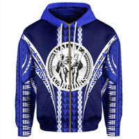 Hawaii Hoodie Waiakea High Football Jersey Hoodie Zip - Polynesian Pride