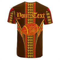 Hawaii Custom The Hawaiians Football T Shirt - Polynesian Pride