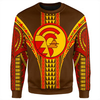 (Personalised) Hawaii - The Hawaiians Football Sweatshirt - AH - Polynesian Pride