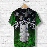 New Zealand Maori Shirt, Poutama Hei Tiki T Shirt - Polynesian Pride