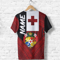 Custom Tonga T Shirt Ikale Tahi Creativity Rugby - Polynesian Pride