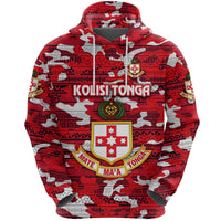 Kolisi Tonga Hoodie Mate Maa Tonga Camouflage Vibes Original - Polynesian Pride
