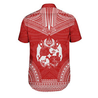 Tonga Polynesian Chief Shirt - Flag Version - Polynesian Pride