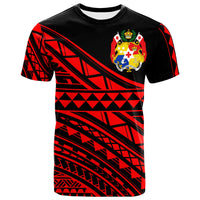 Tonga Custom T Shirt Special Polynesian Ornaments Red Color Unisex Red - Polynesian Pride