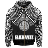 Polynesian Volleyball Hawaii Zip Hoodie - Polynesian Pride