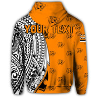 Custom Hawaii Hoodie James Campbell High Tribal Kakau Pullover Hoodie - Polynesian Pride