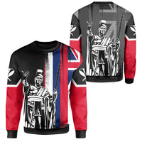 Hawaii King Flag Sweat Shirt Unisex Flag - Polynesian Pride