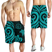 Palau Men's Short - Turquoise Tentacle Turtle - Polynesian Pride
