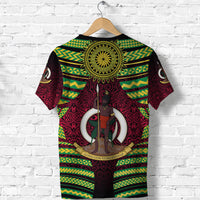 Vanuatu T Shirt Special Independence Anniversary Creative Style Gradient Red LT8 - Polynesian Pride