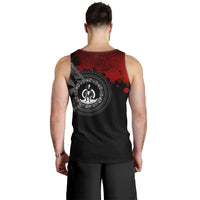 Vanuatu Polynesian Men's Tank Top - Polynesian Chain Style - Polynesian Pride