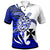 Wallis and Futuna Custom Polo Shirt Mega Turtle Unisex Blue - Polynesian Pride