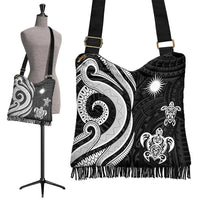 Marshall Islands Boho Handbag - White Tentacle Turtle - Polynesian Pride