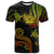 Papua New Guinea Custom T Shirt Polynesian Turtle With Pattern Reggae Unisex Art - Polynesian Pride