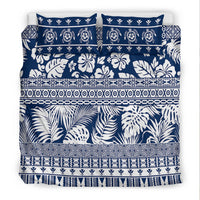 Hawaii Bedding Set Pattern Version Unique Navy LT13 - Polynesian Pride