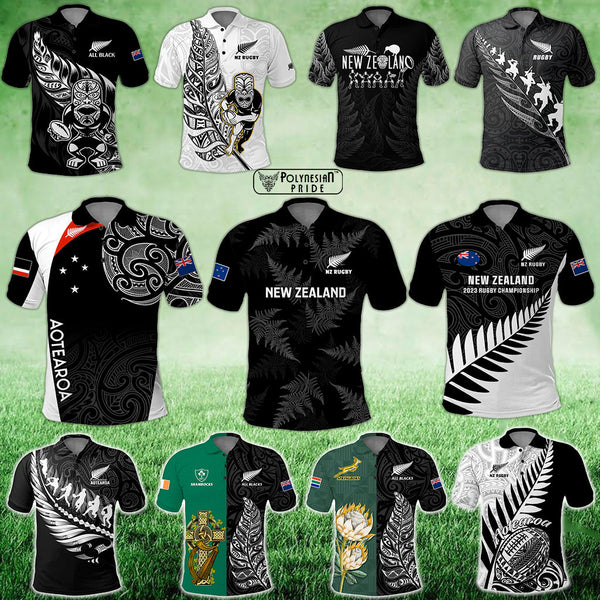 New Zealand Rugby Polo Shirt 2023