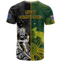 Australia Rugby Mix Aotearoa Rugby T Shirt Wallabies All