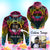 Custom Photo Happy Pansexual Pride Day Hoodie Love Is Love Polynesian Style CTM05 Pullover Hoodie - Polynesian Pride