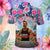 Custom Race Bib and Photo Marathon Polo Shirt Nature and Tropical Style CTM03