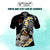 Custom Photo Happy International Dog Day Polo Shirt Tropical Flowers With Polynesian Pattern CTM14