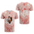 Custom Photo New Zealand Valentine T Shirt Maori Hongi With Piwakawaka CTM05