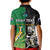 Custom New Zealand and South Africa Rugby Polo Shirt All Black Maori Mix Springboks LT14 - Polynesian Pride