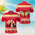 Custom Photo Polynesian Christmas Polo Shirt Beach Style CTM05 - Polynesian Pride
