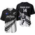 Personalised New Zealand Silver Fern Rugby Baseball Jersey All Black 2024 Go Champions Maori Pattern LT14