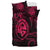 Polynesian Pride Guam With Polynesian Tribal Tattoo and Coat of Arms Bedding Set Pink Version LT9 - Polynesian Pride