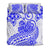 Polynesian Tribal Tattoo Retro Bedding Set Blue Screen Color LT9 - Polynesian Pride