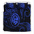 Polynesian Pride Guam With Polynesian Tribal Tattoo and Coat of Arms Bedding Set Blue Version LT9 - Polynesian Pride