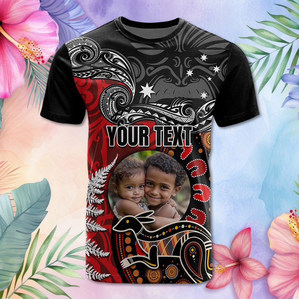 Aotearoa and Australia Toitu Te Tiriti T Shirt Honour the Treaty - Te Tiriti Is Us