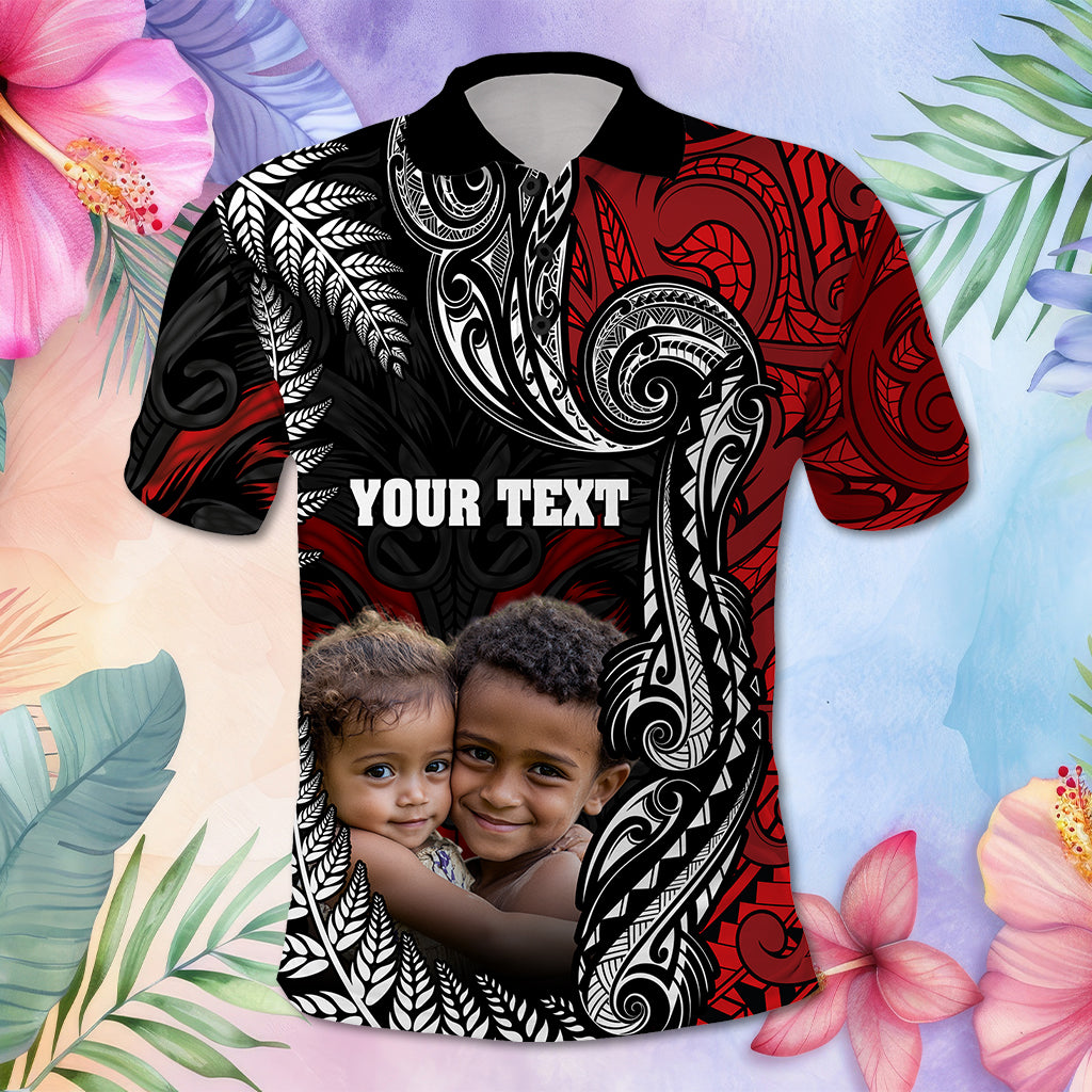 Custom Aotearoa Toitu Te Tiriti Polo Shirt New Zealand Honour the Treaty - Te Tiriti Is Us