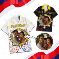 Custom Photo Philippines Independence Day Hawaiian Shirt Maligayang Araw ng Kalayaan Barong Patterns