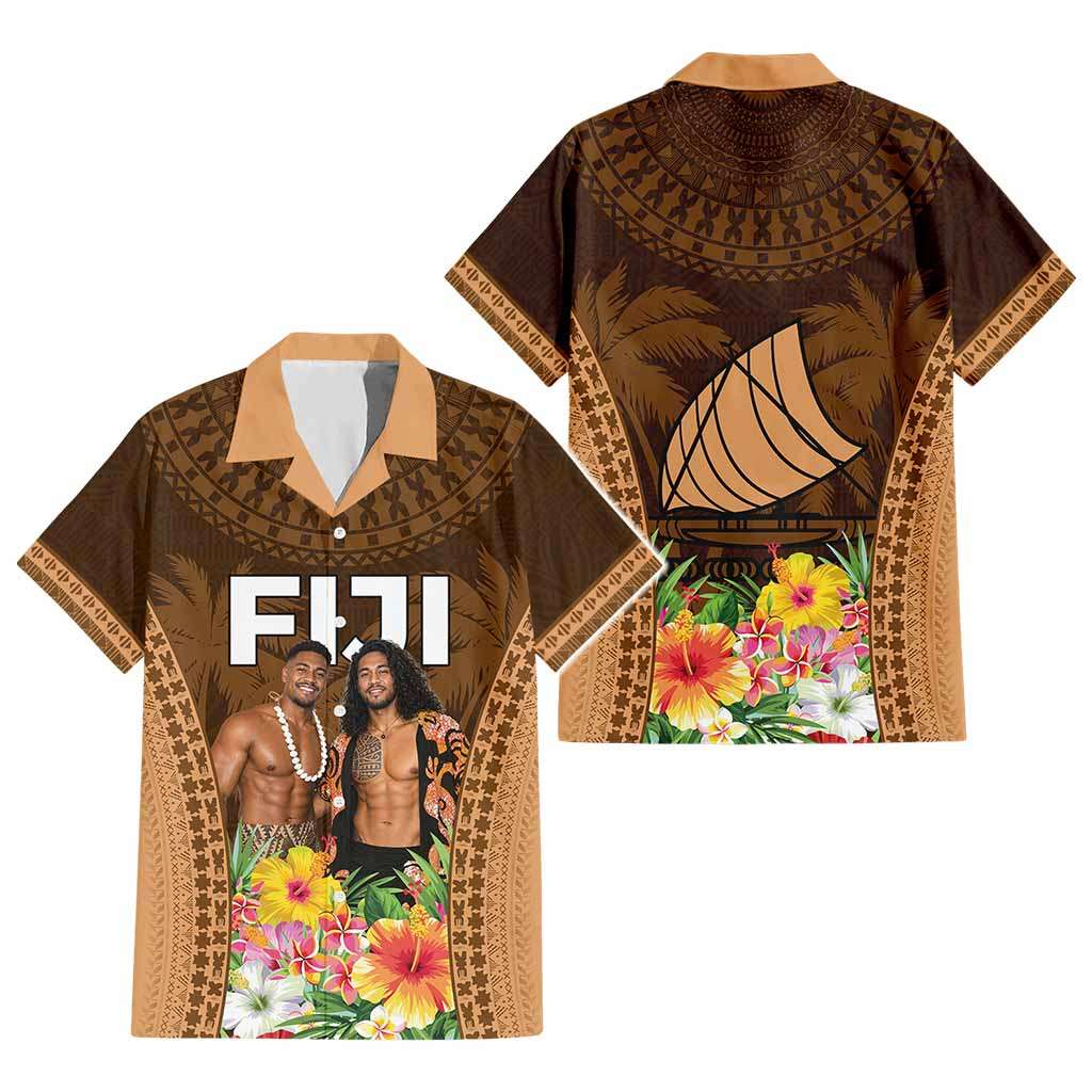 Custom Photo Fiji Day Hawaiian Shirt Tropical Vibes
