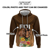 Custom Photo Fiji Day Hoodie Tropical Vibes
